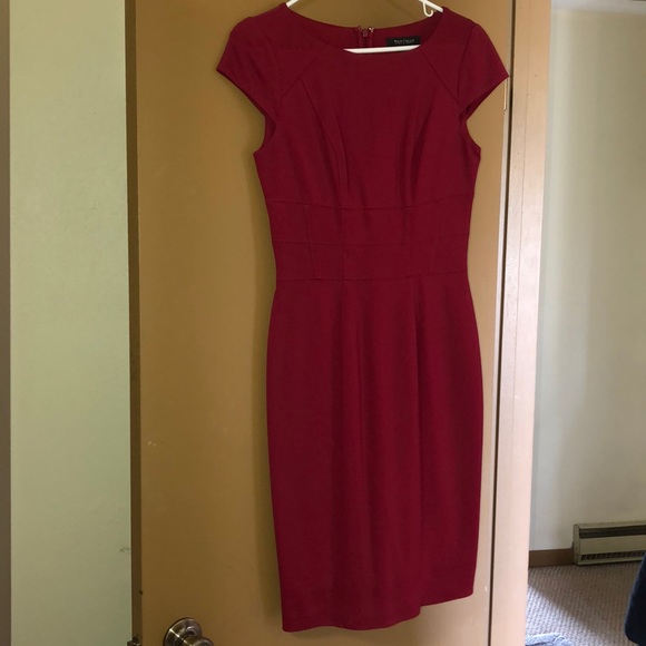 Maroon Cocktail Dress - Picture 2 of 3
